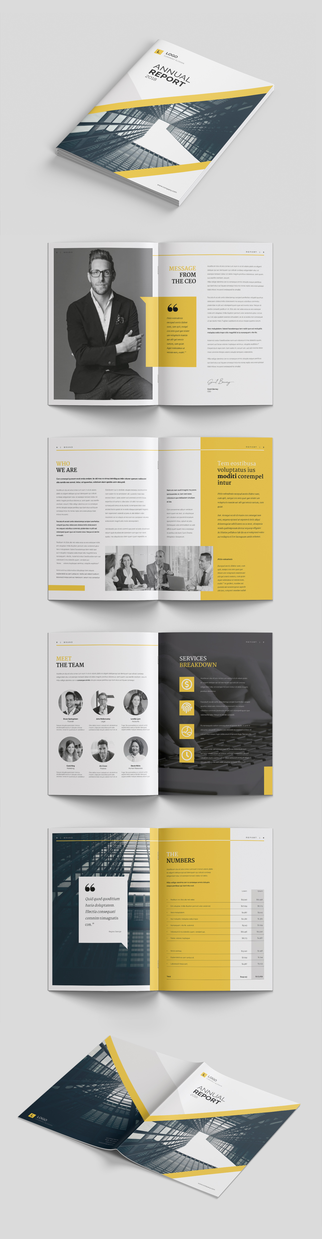 Jake Ransom brochure design