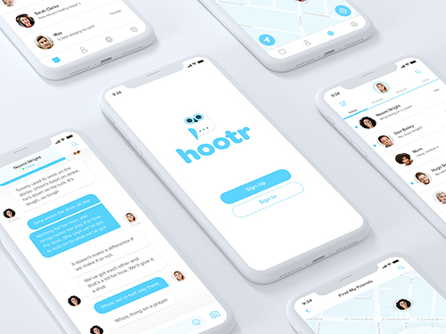 Hootr branding