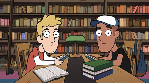 The Illiterate Librarian animation