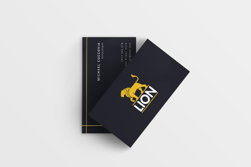 Lion logo design